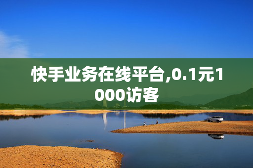 快手业务在线平台,0.1元1000访客