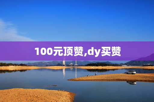 100元顶赞,dy买赞