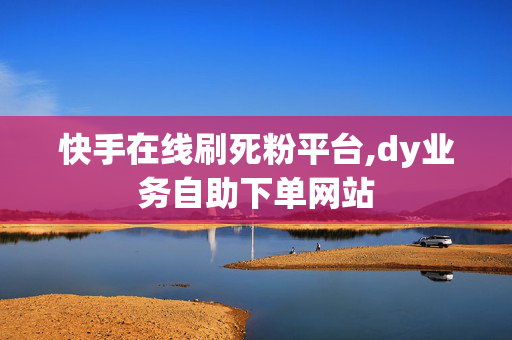 快手在线刷死粉平台,dy业务自助下单网站