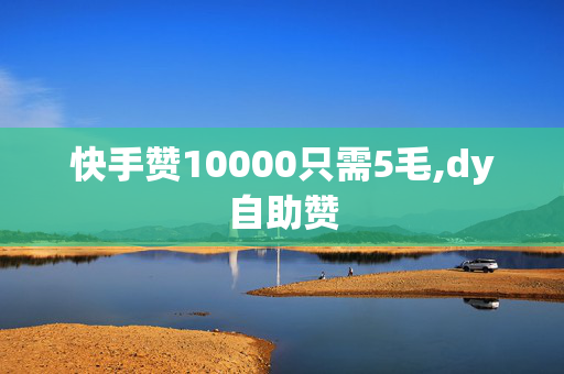 快手赞10000只需5毛,dy自助赞