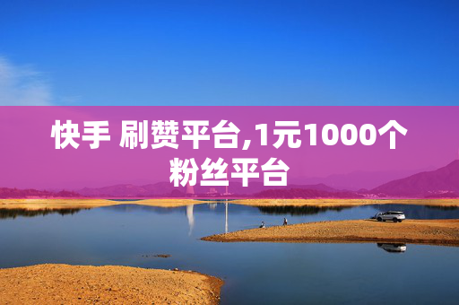 快手 刷赞平台,1元1000个粉丝平台