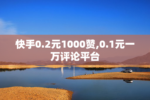 快手0.2元1000赞,0.1元一万评论平台