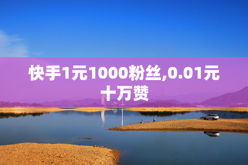 快手1元1000粉丝,0.01元十万赞