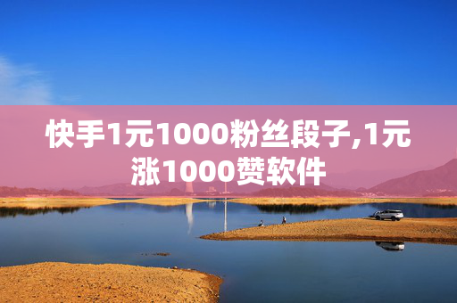 快手1元1000粉丝段子,1元涨1000赞软件