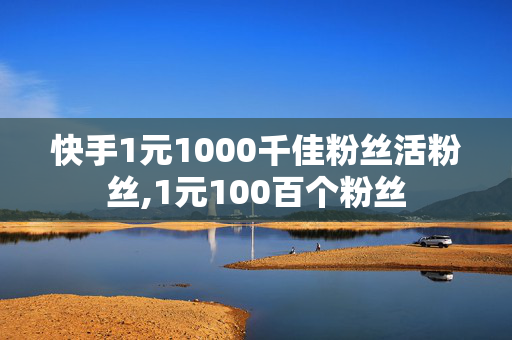 快手1元1000千佳粉丝活粉丝,1元100百个粉丝