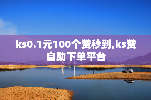 ks0.1元100个赞秒到,ks赞自助下单平台