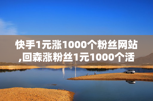 快手1元涨1000个粉丝网站,回森涨粉丝1元1000个活粉