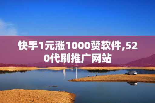 快手1元涨1000赞软件,520代刷推广网站