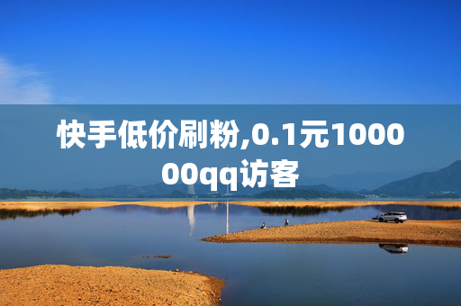 快手低价刷粉,0.1元100000qq访客