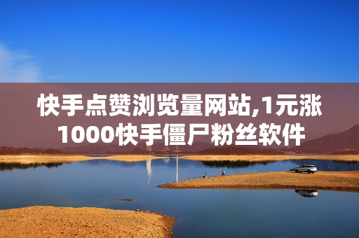 快手点赞浏览量网站,1元涨1000快手僵尸粉丝软件