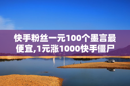 快手粉丝一元100个墨言最便宜,1元涨1000快手僵尸粉丝软件