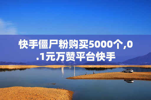 快手僵尸粉购买5000个,0.1元万赞平台快手