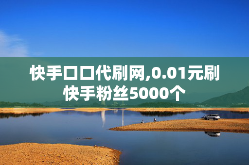 快手口口代刷网,0.01元刷快手粉丝5000个