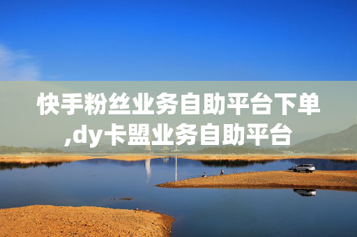 快手粉丝业务自助平台下单,dy卡盟业务自助平台