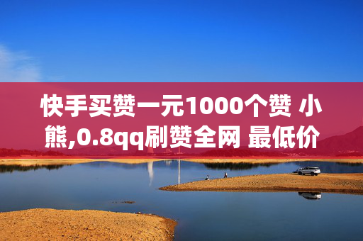 快手买赞一元1000个赞 小熊,0.8qq刷赞全网 最低价