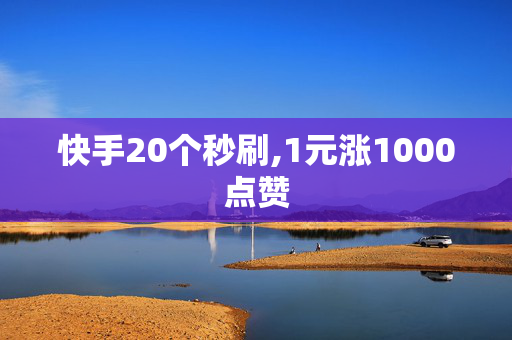 快手20个秒刷,1元涨1000点赞