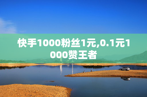 快手1000粉丝1元,0.1元1000赞王者