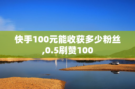 快手100元能收获多少粉丝,0.5刷赞100