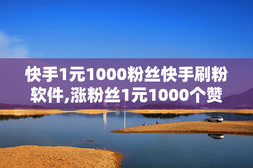 快手1元1000粉丝快手刷粉软件,涨粉丝1元1000个赞