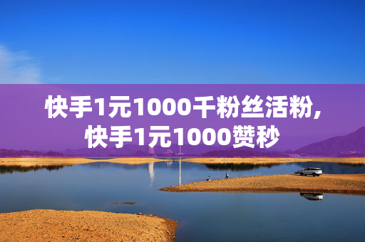 快手1元1000千粉丝活粉,快手1元1000赞秒