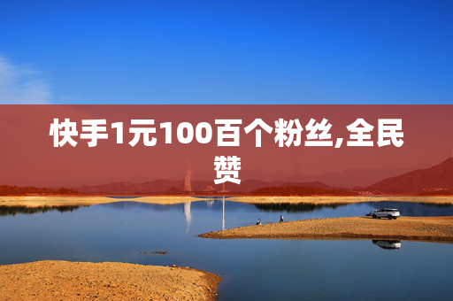 快手1元100百个粉丝,全民赞