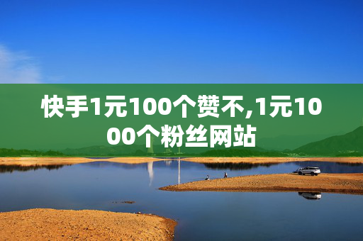 快手1元100个赞不,1元1000个粉丝网站