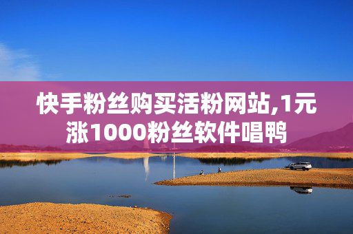 快手粉丝购买活粉网站,1元涨1000粉丝软件唱鸭