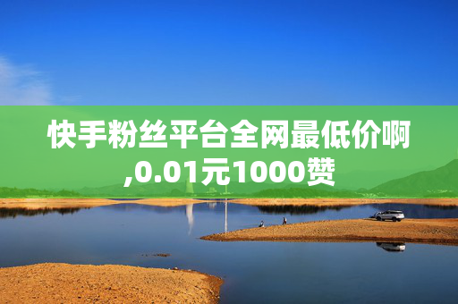 快手粉丝平台全网最低价啊,0.01元1000赞