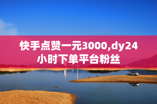 快手点赞一元3000,dy24小时下单平台粉丝