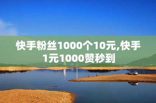 快手粉丝1000个10元,快手1元1000赞秒到