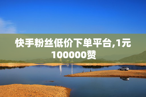 快手粉丝低价下单平台,1元100000赞