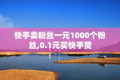 快手卖粉丝一元1000个粉丝,0.1元买快手赞