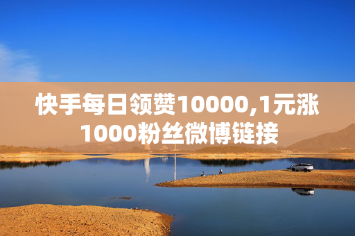 快手每日领赞10000,1元涨1000粉丝微博链接