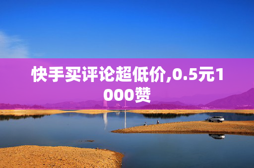 快手买评论超低价,0.5元1000赞