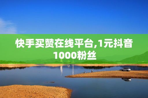 快手买赞在线平台,1元抖音1000粉丝