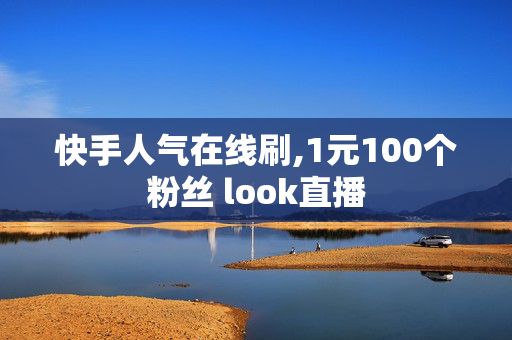 快手人气在线刷,1元100个粉丝 look直播