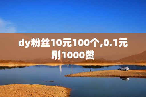 dy粉丝10元100个,0.1元刷1000赞