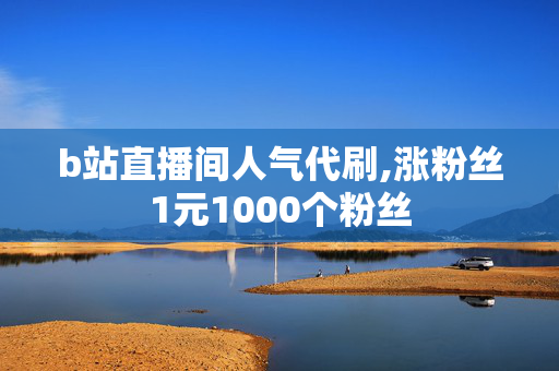 b站直播间人气代刷,涨粉丝1元1000个粉丝