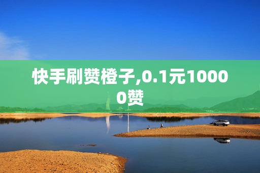 快手刷赞橙子,0.1元10000赞