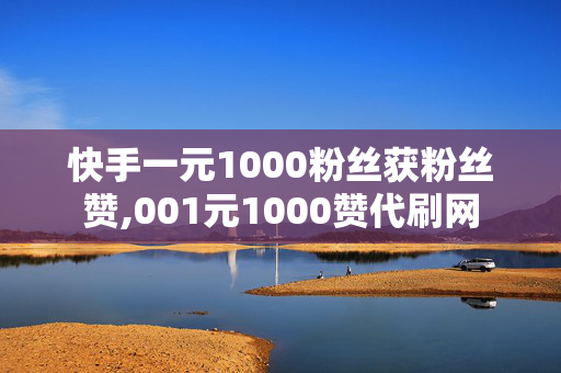 快手一元1000粉丝获粉丝赞,001元1000赞代刷网