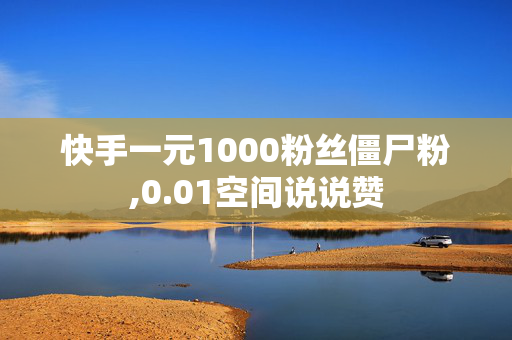 快手一元1000粉丝僵尸粉,0.01空间说说赞