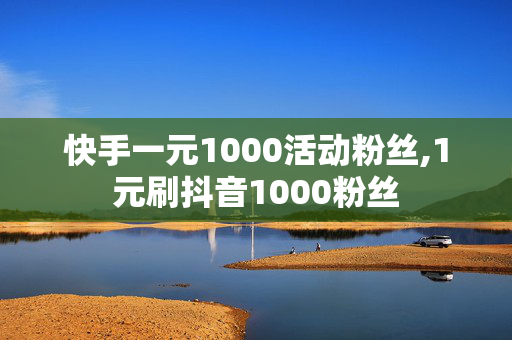 快手一元1000活动粉丝,1元刷抖音1000粉丝