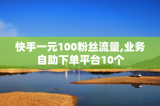 快手一元100粉丝流量,业务自助下单平台10个