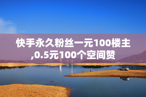 快手永久粉丝一元100楼主,0.5元100个空间赞