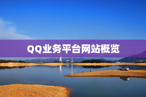 QQ业务平台网站概览