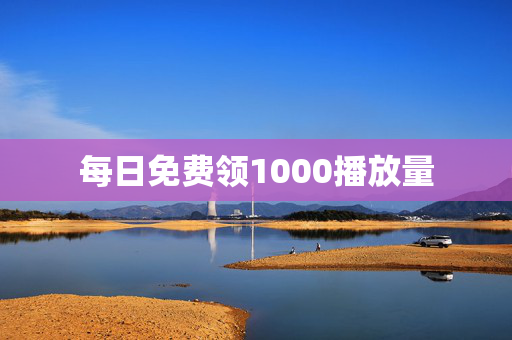 每日免费领1000播放量