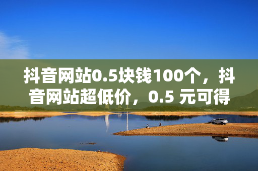 抖音网站0.5块钱100个，抖音网站超低价，0.5 元可得 100 个