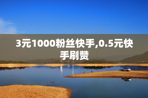 3元1000粉丝快手,0.5元快手刷赞