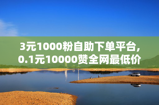 3元1000粉自助下单平台,0.1元10000赞全网最低价