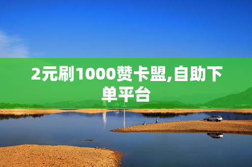 2元刷1000赞卡盟,自助下单平台